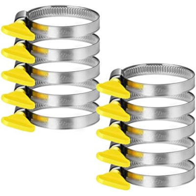 100 pz/set 8cm fascette metalliche Twist per caramelle lecca-lecca