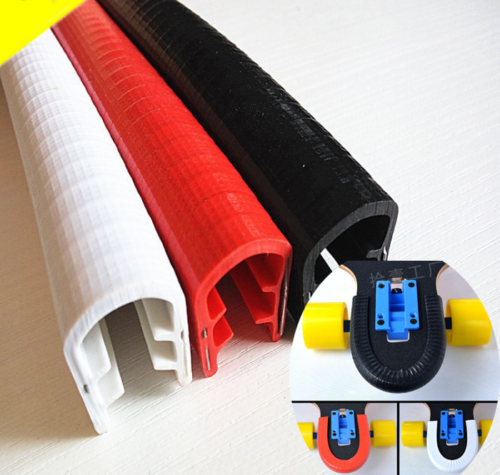2Pcs 3 Colors Skateboard Longboard Protect Cover Nose Guard and Tail Guard