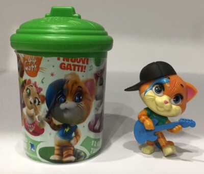 44 Cats Figuren Set Mit Lampo, Pilou, Milady Und Metti