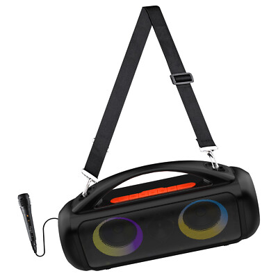 Bluetooth Lautsprecher Media-Tech Karaoke 1200W tragbar MT3184