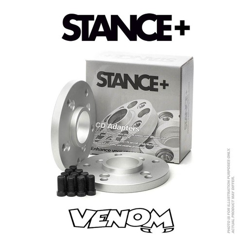 Stance+ 15mm PCD Hub Adapters VW 4x100 (57.1) M12 to Porsche 5x130 (71.