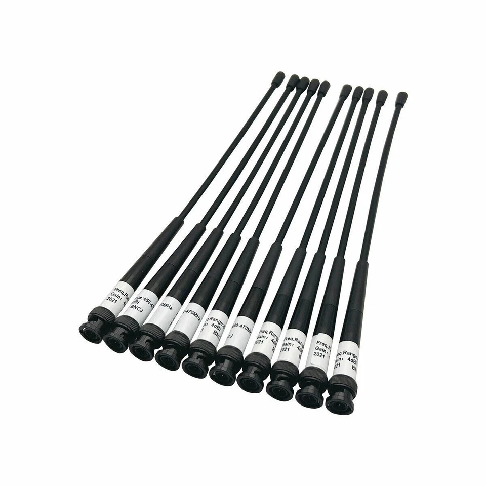 TDX New 10PCS Whip Antenna BNC 450-470MHZ For Topcon Trimble Sokkia Swiss GPS GNSS