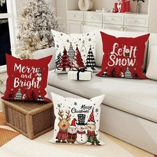 Christmas decoration pillowcase Merry Christmas Santa Claus Christmas celebratio