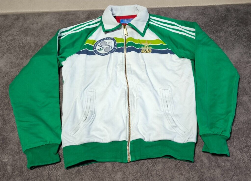 Vintage Star Wars Reversible Rare Tennis zip up ADIDAS