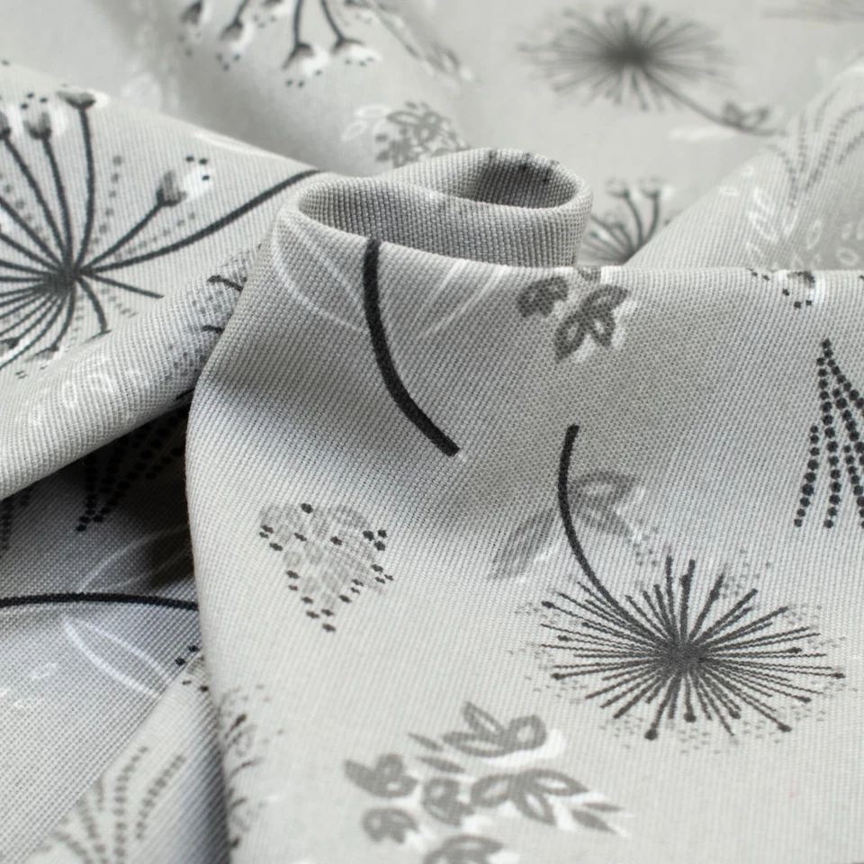 Dekostoff Pusteblume grau (Preis= 0,5 Meter) - Bild 3 von 4