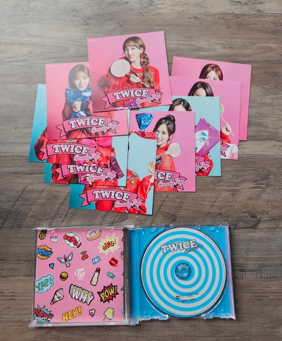 TWICE Candy Pop Single Album | ONCE Japan Limited Edition | CD | eBay