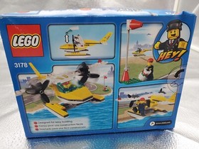 Discontinued Lego City 3178 Seaplane Set 2010 unopened dented box 102 pieces