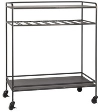 Bar Table Wheels Brooklyn Black by Ib Laursen