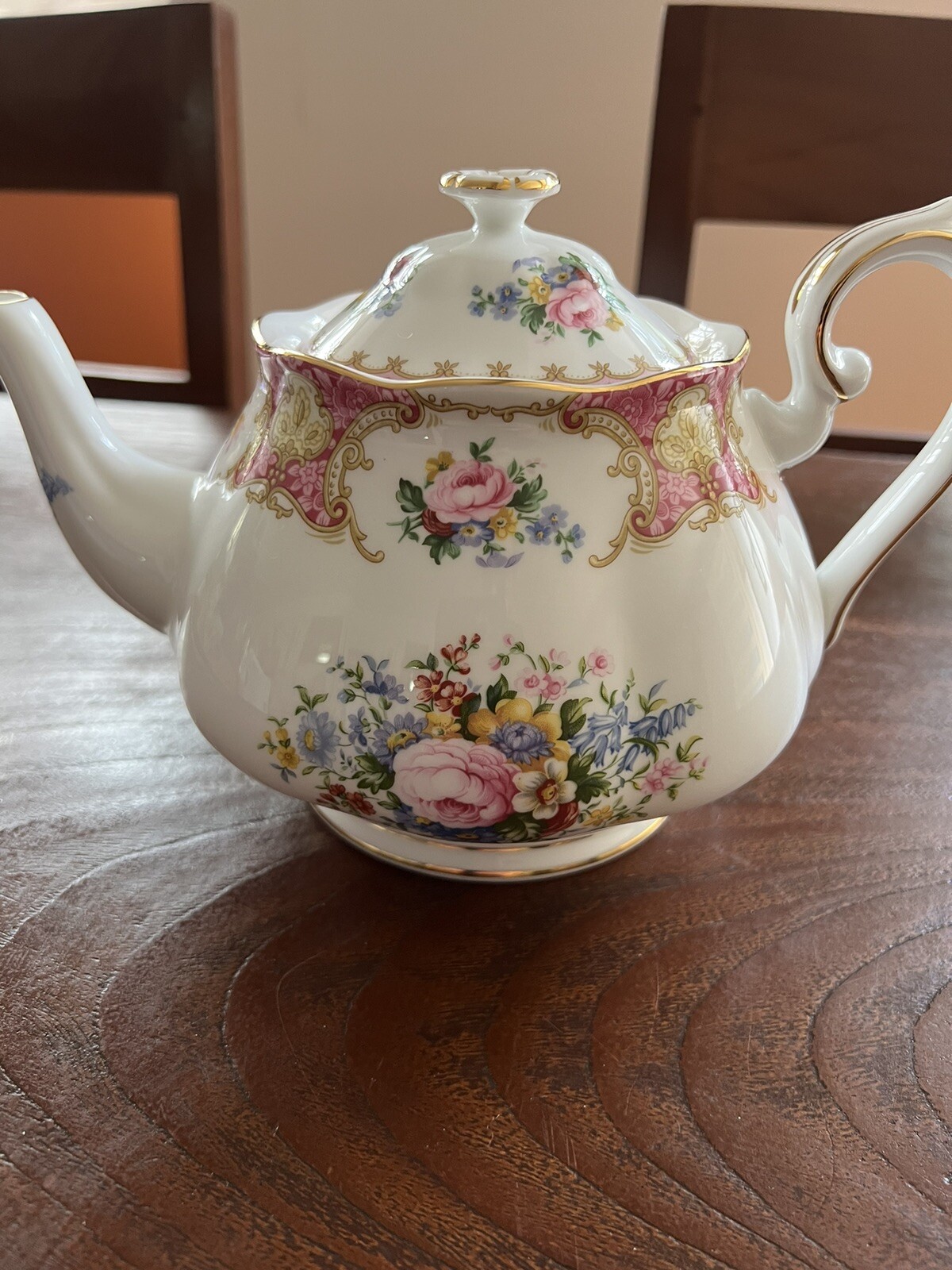 Royal Albert Lady Carlyle Tea Pot Set eBay