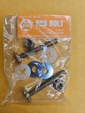  5-KIT LOT  5/16 x 2-1/4 Brass Plated Closet Bolts, Nuts, Washers 2pc Kits 