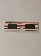 Solar Eclipse Glasses ISO Certified - Individually Wrapped Glasses US Flag