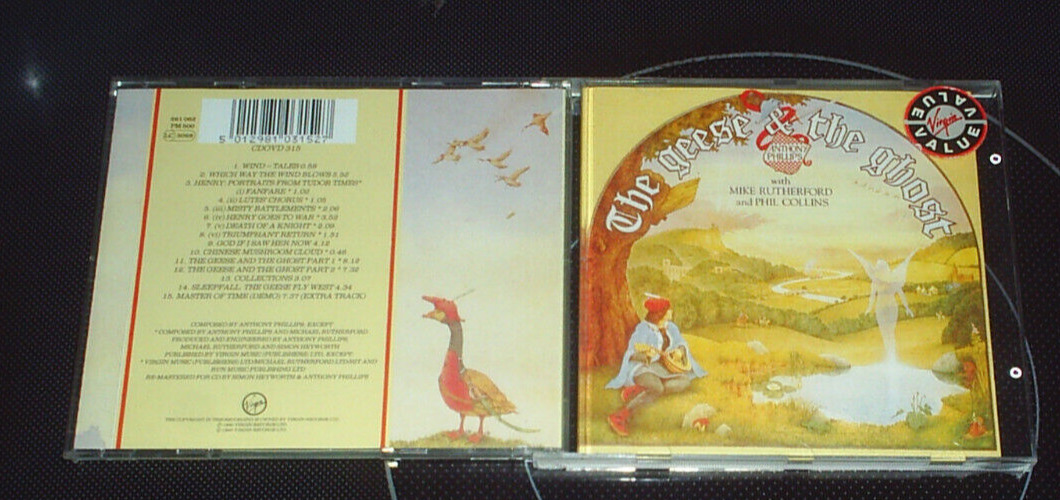 The Geese and the Ghost Anthony Phillips Import CD Virgin 1990 EX Genesis