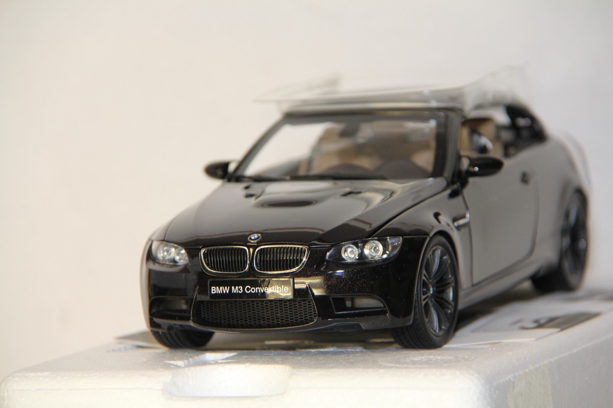 1/18 KYOSHO BMW M3 CONVERTIBLE , E93 IN BLACK, NEW , 08738RB . | eBay