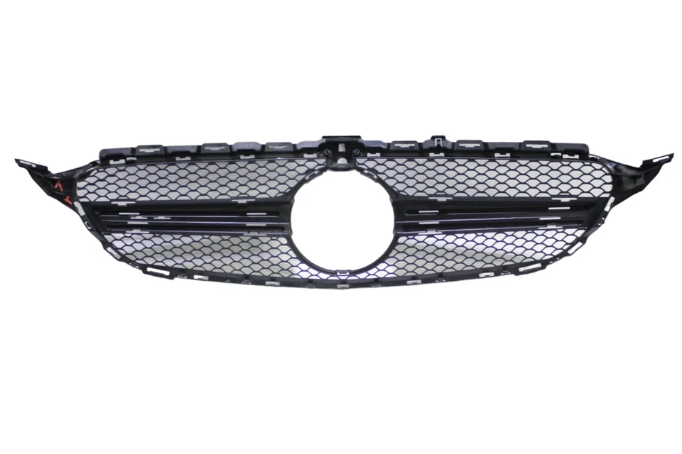 Parachoques delantero parrilla superior Mercedes Benz W205 C43 AMG 2058882000 2019 2020 OEM Foto 4 de 4