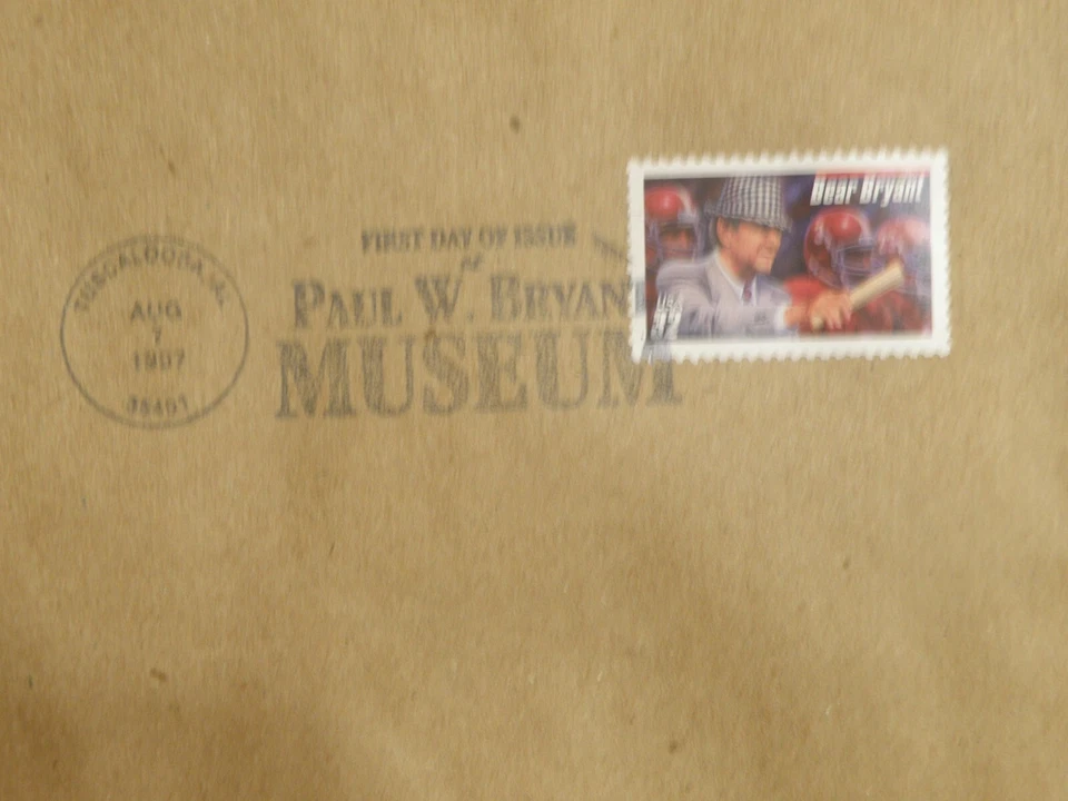 U.S Stamps, SC#3148, MNH, FDC, FRAMED & MATTED, Bear Bryant Football Coaches 32¢ - Image 2 of 4