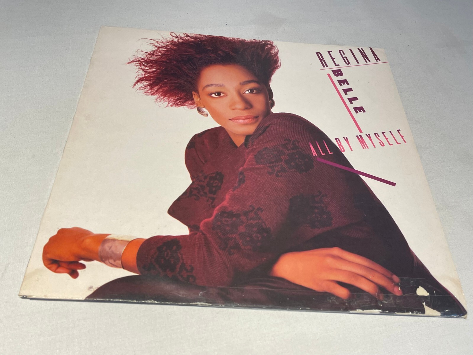 Regina Belle - All By Myself  - Vinyl Record LP Album - 1987 CBS Inc. - 450998 1