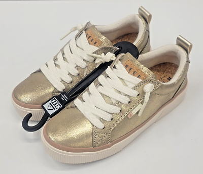 Reef Womens Lay Day Dawn Champagne Suede 9 | eBay