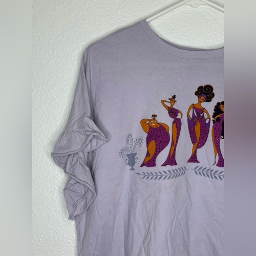 Disney Parks Shirt - The Muses - Hercules Size XL - Women’s Ruffle Sleeves - Picture 2 of 16