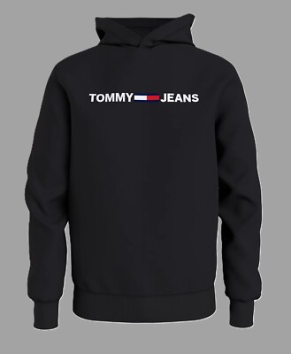 Tommy Jeans Tj Horizon Po Hoodie, Black, Medium