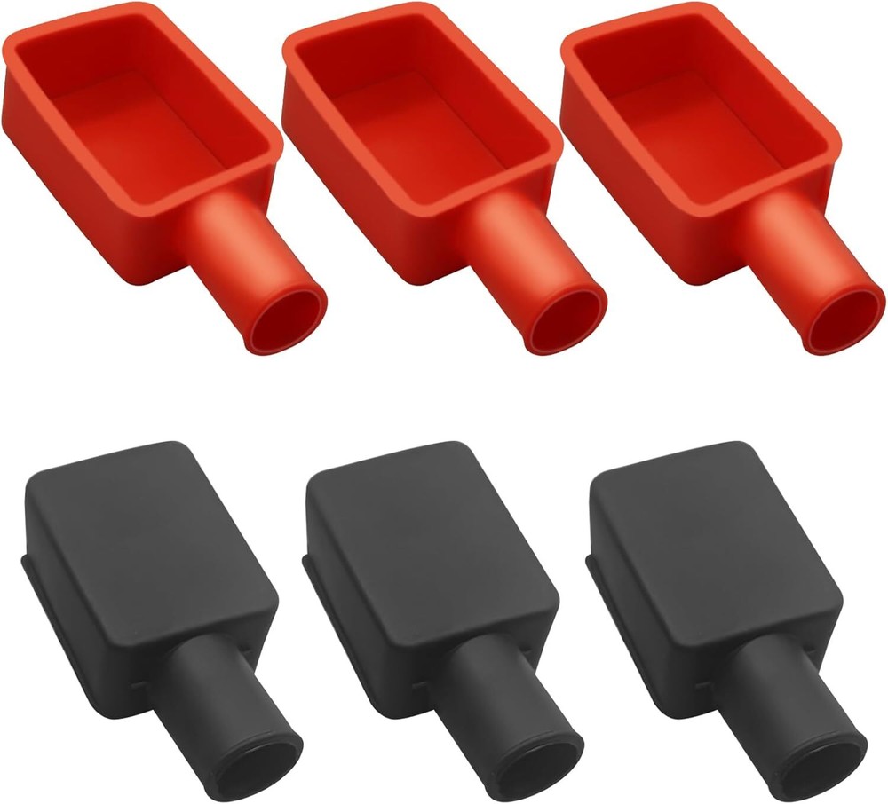 6Pcs Battery Terminal Cover, Protector, Car Insulating 6PCS 6Pcs Battery Terminal Cover, Protector, Car Insulating 6PCS