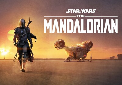 STAR WARS Mandalorian Filmplakat Poster #122