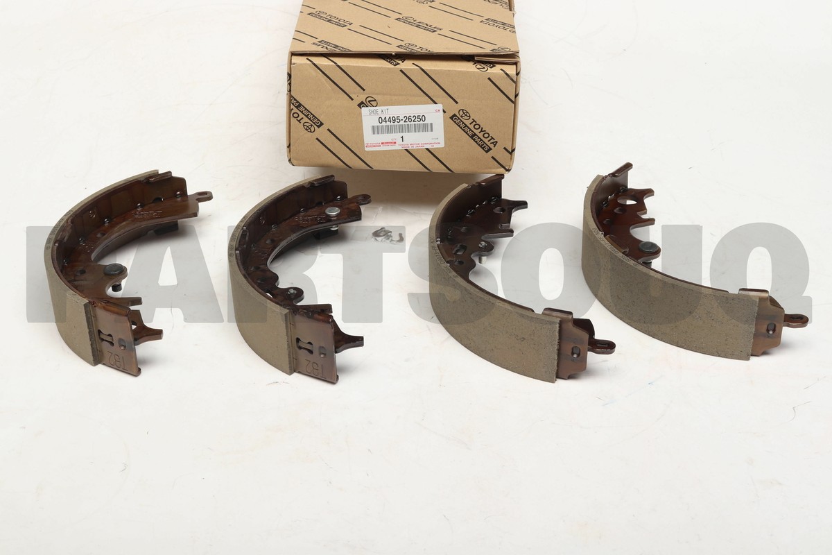 0449526250 Genuine Toyota SHOE KIT, BRAKE, RR 04495-26250 | eBay 