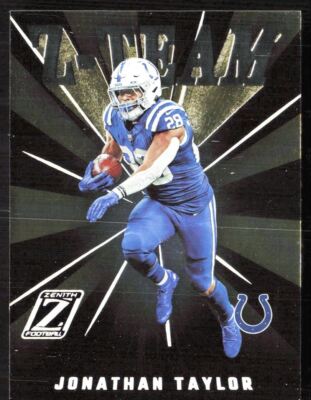 2022 9812E PANINI ZENITH Z-TEAM Jonathan Taylor Indianapolis Colts #ZT-19