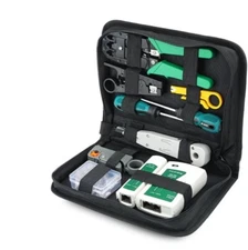 Computer Network Repair Tool Kit LAN Cable Tester Wire Cutter Screwdriver Pliers