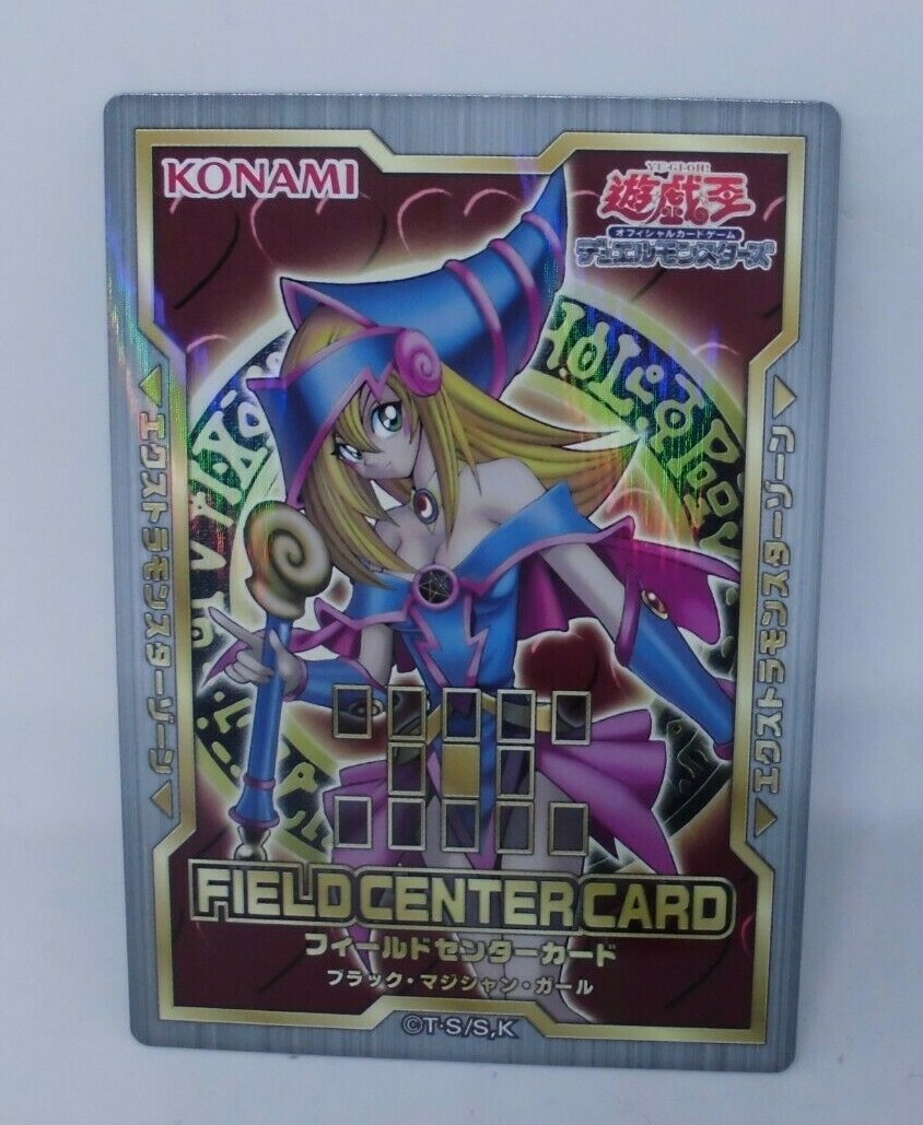 ブラックマジシャンガールのフィールドセンターカード！　２まい ブラックマジシャンガールのフィールドセンターカード！ 2まい Yugioh