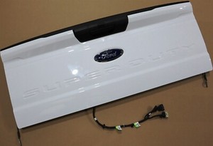 23-25 SUPER DUTY F250 Tailgate WHITE New Take Off Ford Painted Tail Gate OEM