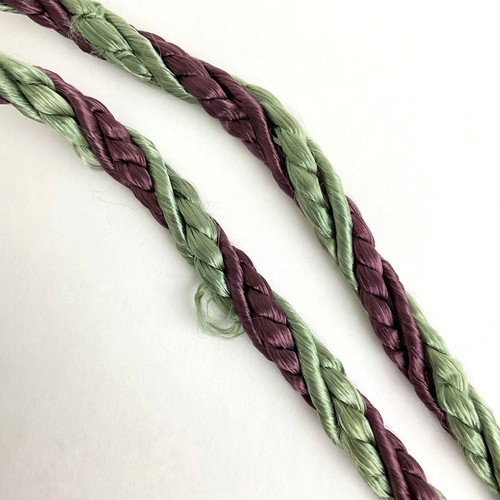 Vintage Double Ended Fluffy Tassels with Twisted Cord & Chenille Accent Heads - Picture 6 of 6