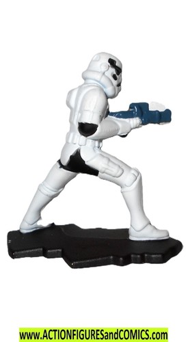 STAR WARS action masters STORMTROOPER die cast metal 1994 kenner w trading card - Picture 5 of 7