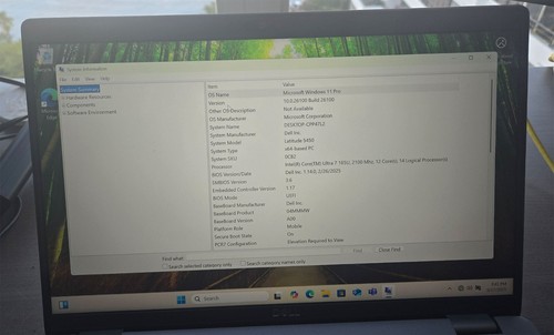 DELL LATITUDE 5450 ULTRA 7 165U 14 ZOLL, 32GB, 512 SSD 3 JAHRE GARANTIE OPEN BOX - Bild 9 von 15