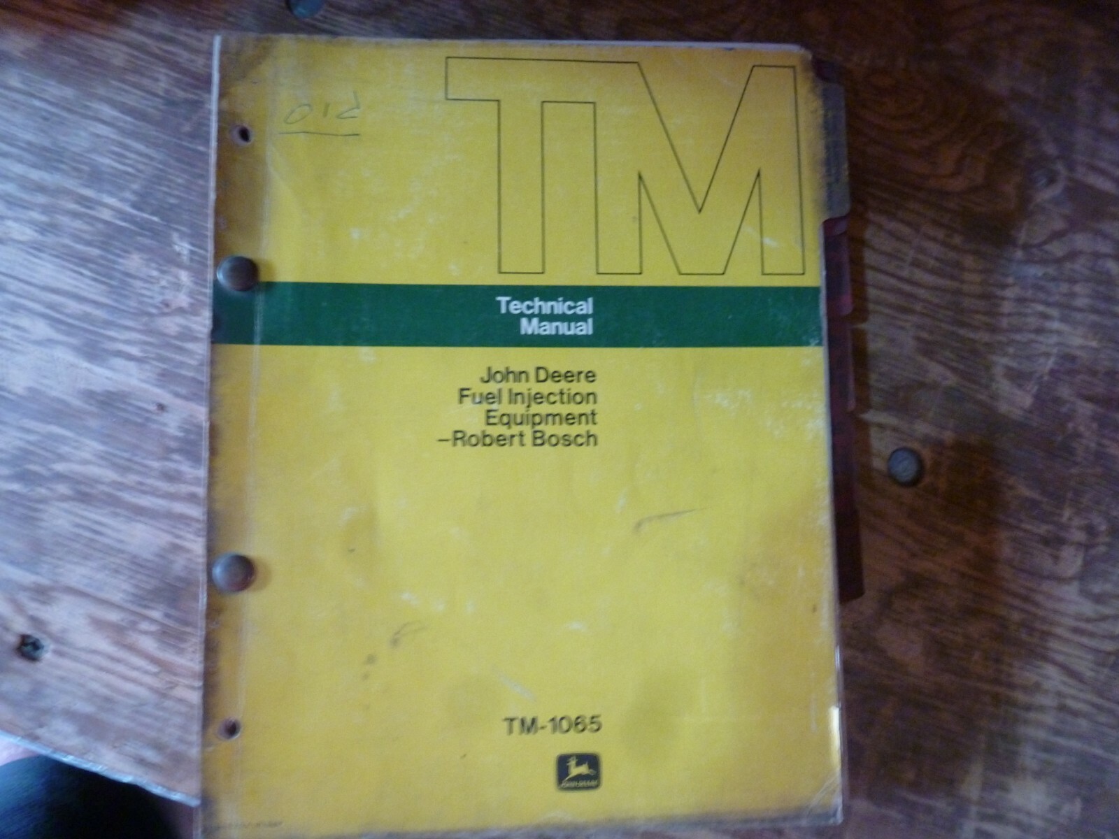 John Deere BOSCH Fuel Injection Equipment Shop Service Repair Manual TM-1065