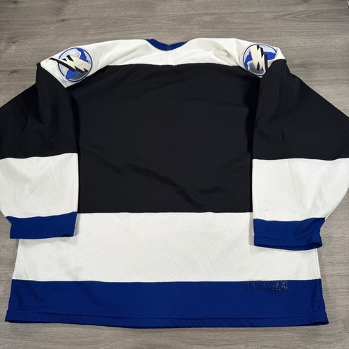 Vintage CCM Tampa Bay Lighting Jersey NHL Hockey Maska 90s Size Large - Bild 2 von 11