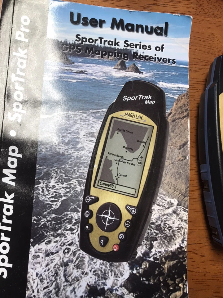 Magellan SporTrak Map Handheld GPS Bundle And Manual. Free Shipping - Image 2 of 4