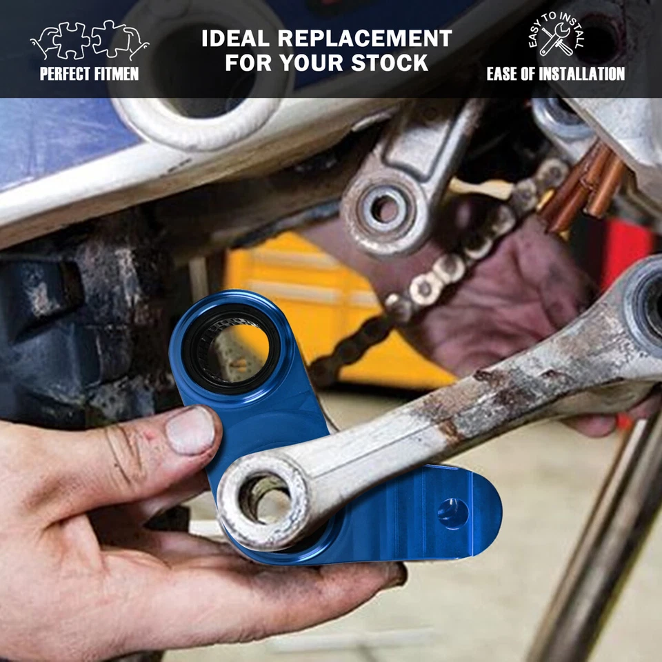 For Yamaha 05-14 YZ125 YZ250 YZ250F YZ450F Billet 1.5" 40mm Lowering Link Kit - Image 3 of 4