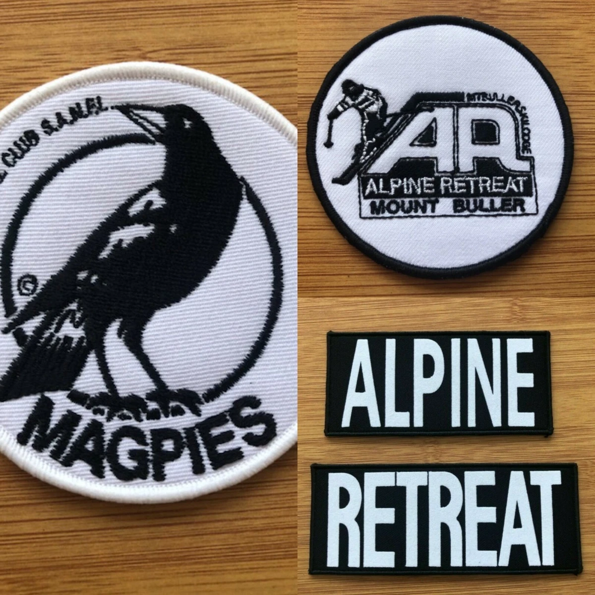 Jumper shop with patches