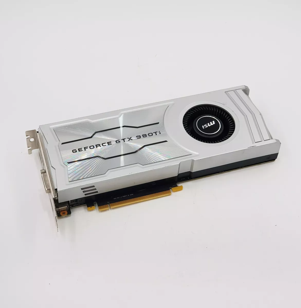 MSI Nvidia GeForce GTX 980 Ti 980Ti 6GD5 V1 6GB GDDR5 Video