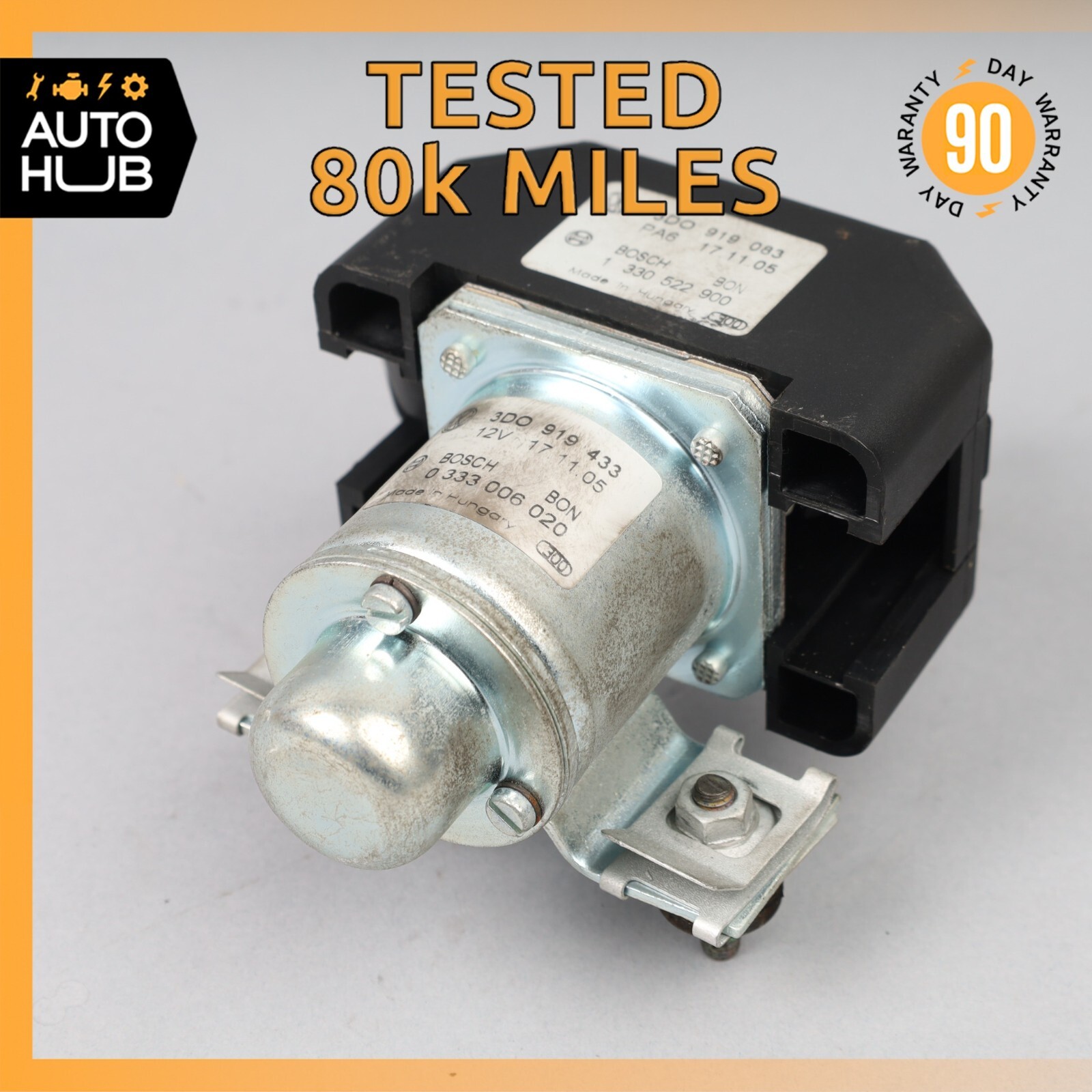 03-13 Bentley Continental Flying Spur Battery Discharge Relay Module OEM 80k