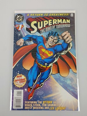 2x Superman Man of Tomorrow #1 & Worlds Collide #14 DC Comic Lot