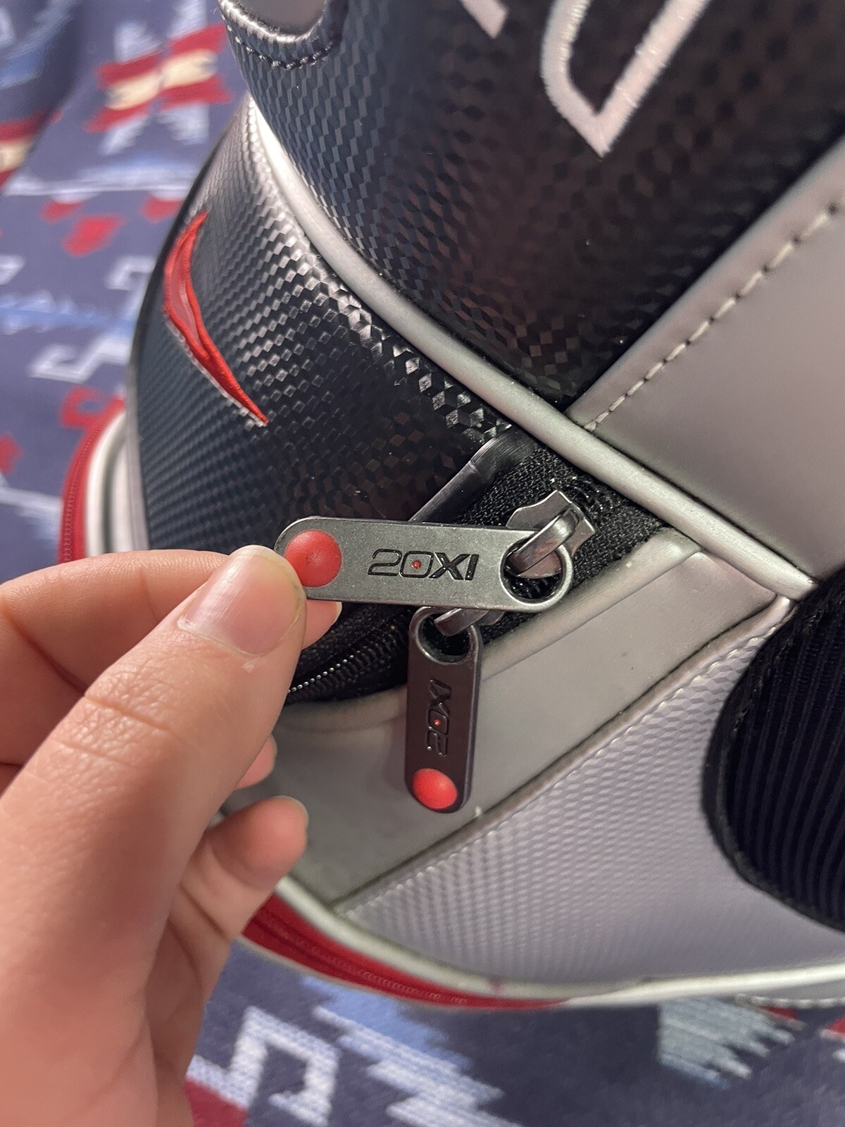 Nike Golf 20Xi Mini Range Bag Den Ball Caddy Rare Washington Huskies