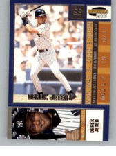 2000 Pacific Invincible Ticket to Stardom #13 Derek Jeter (ref 144652)