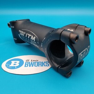ITM Forged Lite Luxe 1 1/8" Threadless Stem 100mm Length 31.8mm Clamp ±10°  f23
