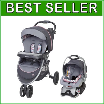 5-Point Safety Stroller and Car Seat Travel System