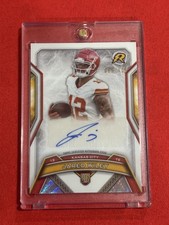 2025 Topps Resurgence Jared Wiley RC Auto   /125 Kansas City Chiefs NFL