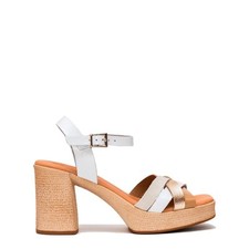 Oh My Sandals 5733-DUNA-BLANCO-COMBI Sandali Donna PE25