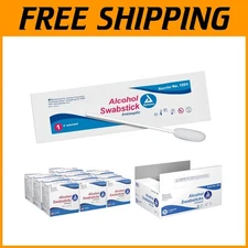 Disposable 70% Isopropyl Alcohol Swabsticks - Ideal for Medical and Personal Use