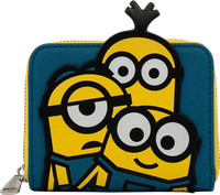Loungefly Minion - Triple Minion Bello - Zip Around Wallet - - Neu & Ovp