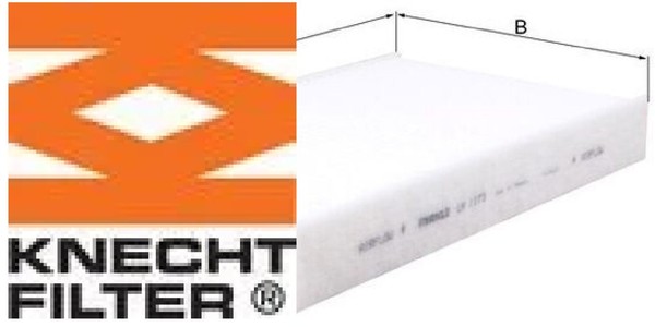 Knecht LA1173 Filter FüR Innenraumluft Innenraumfilter Filter Innenraum-image
